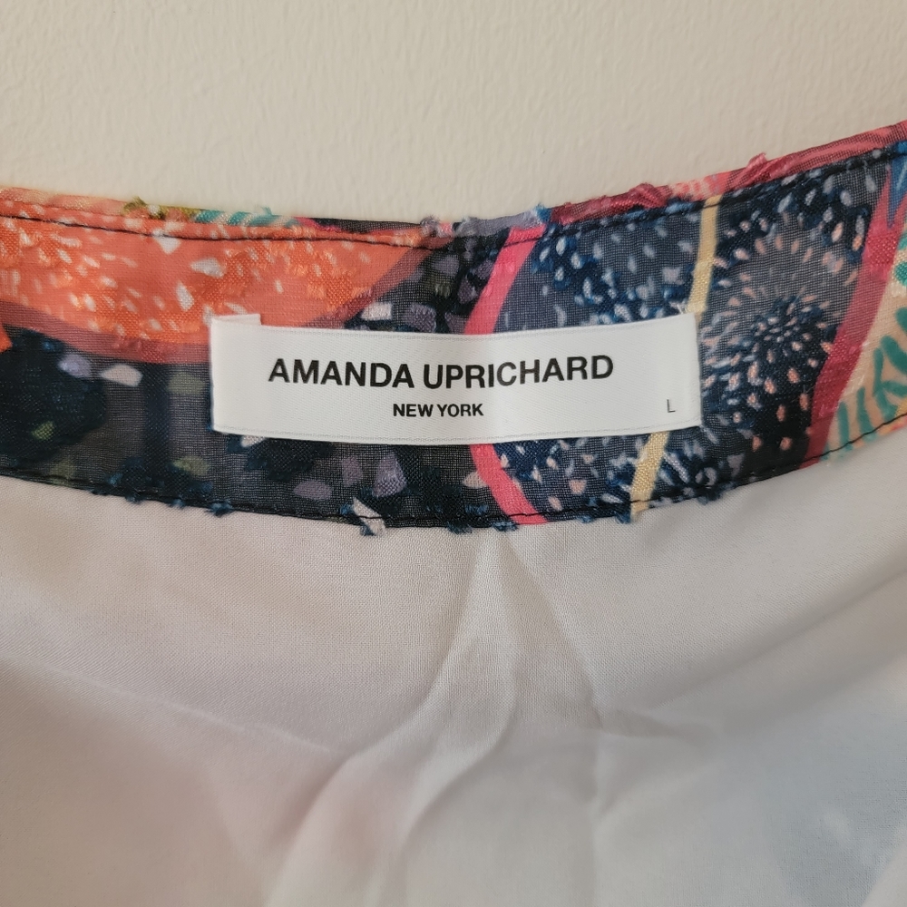 NEW Amanda Uprichard Tropical VACATION Sarong Style Skirt Size Large - Picture 12 of 16